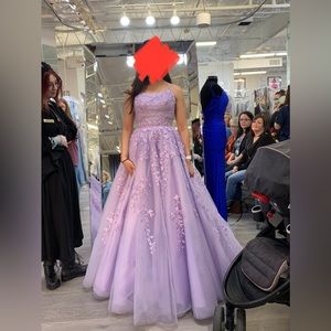 Sherri Hill Lilac Dress